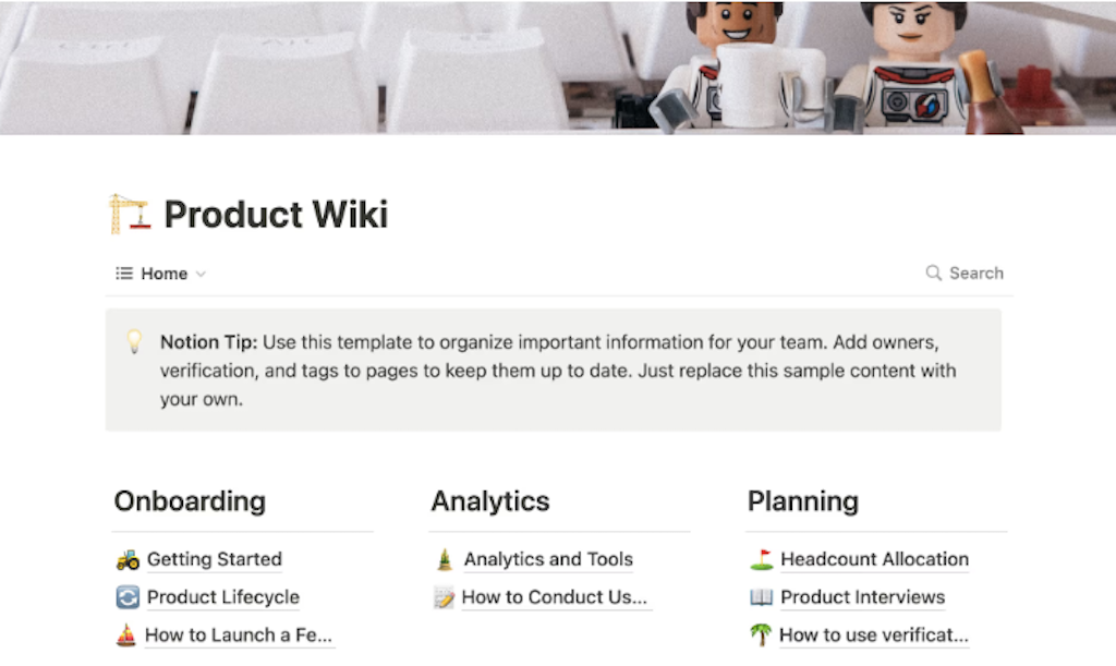 プロダクトWiki