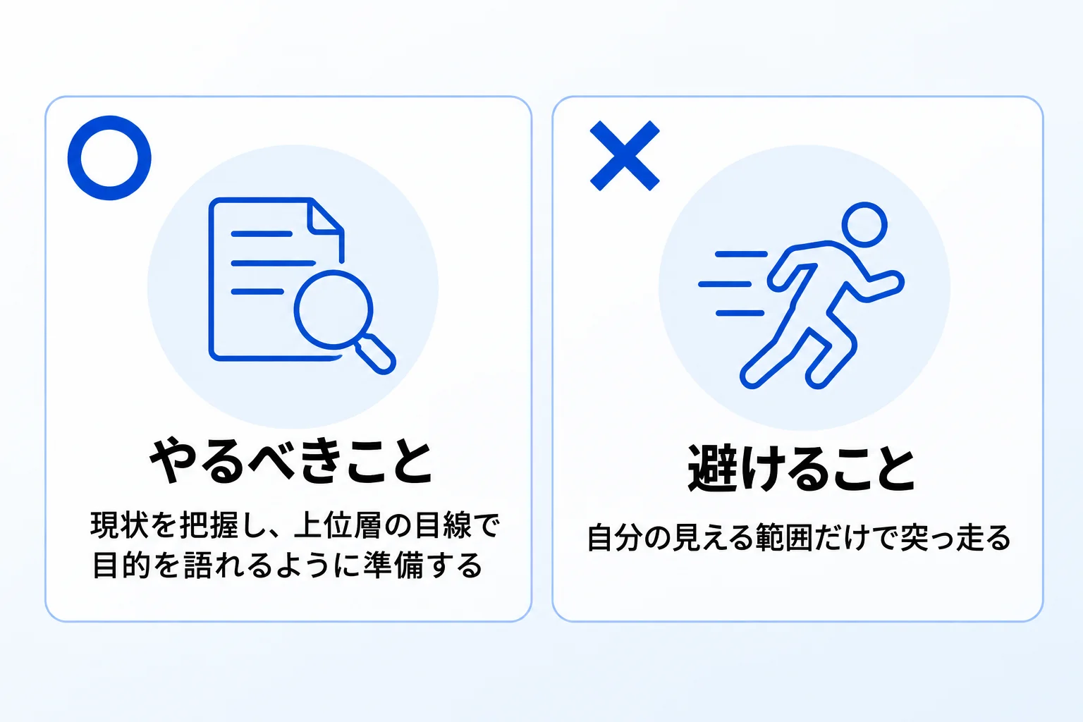 担当者が最初にやるべきこと・やってはいけないこと