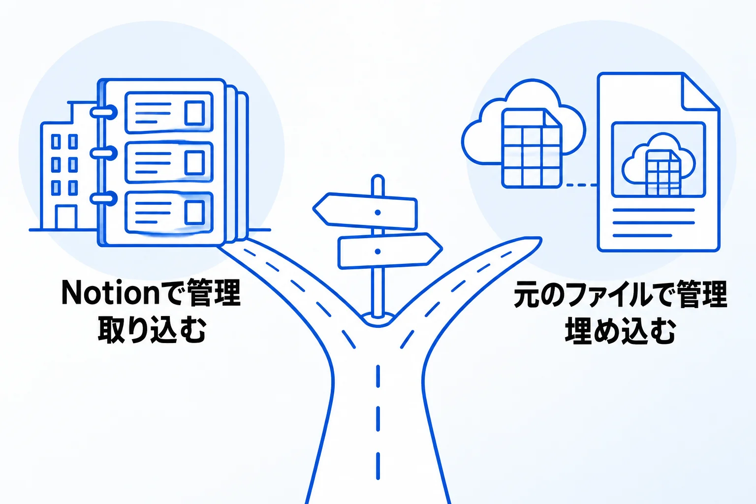 NotionとExcelの連携方法の選び方