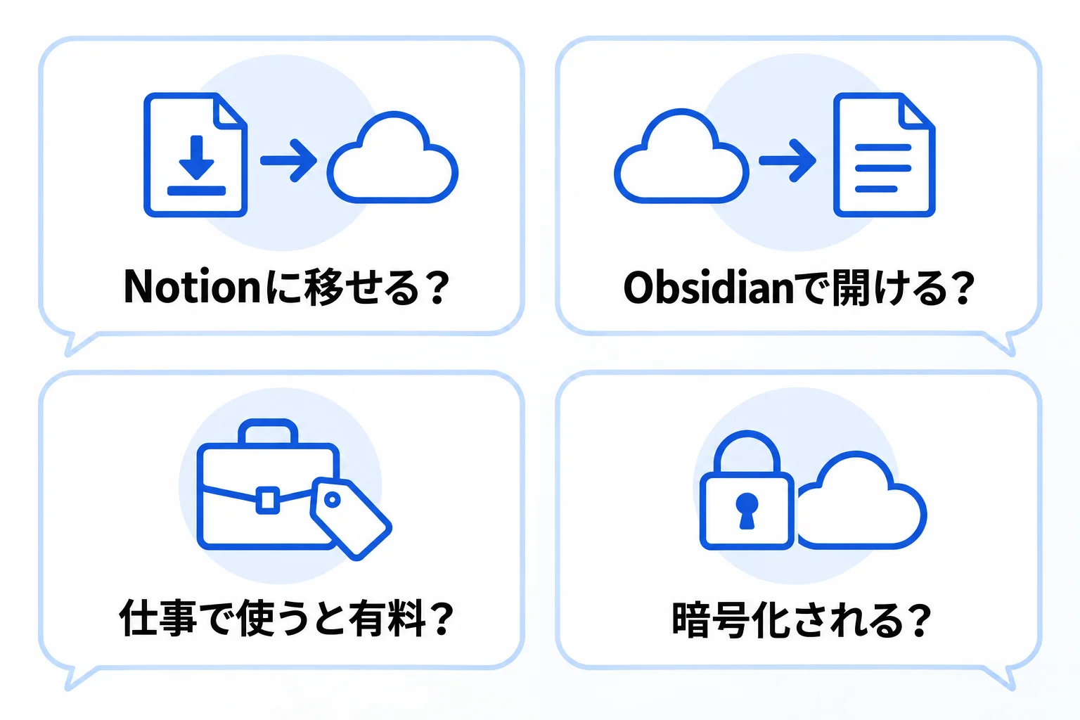 NotionとObsidianに関するよくある質問